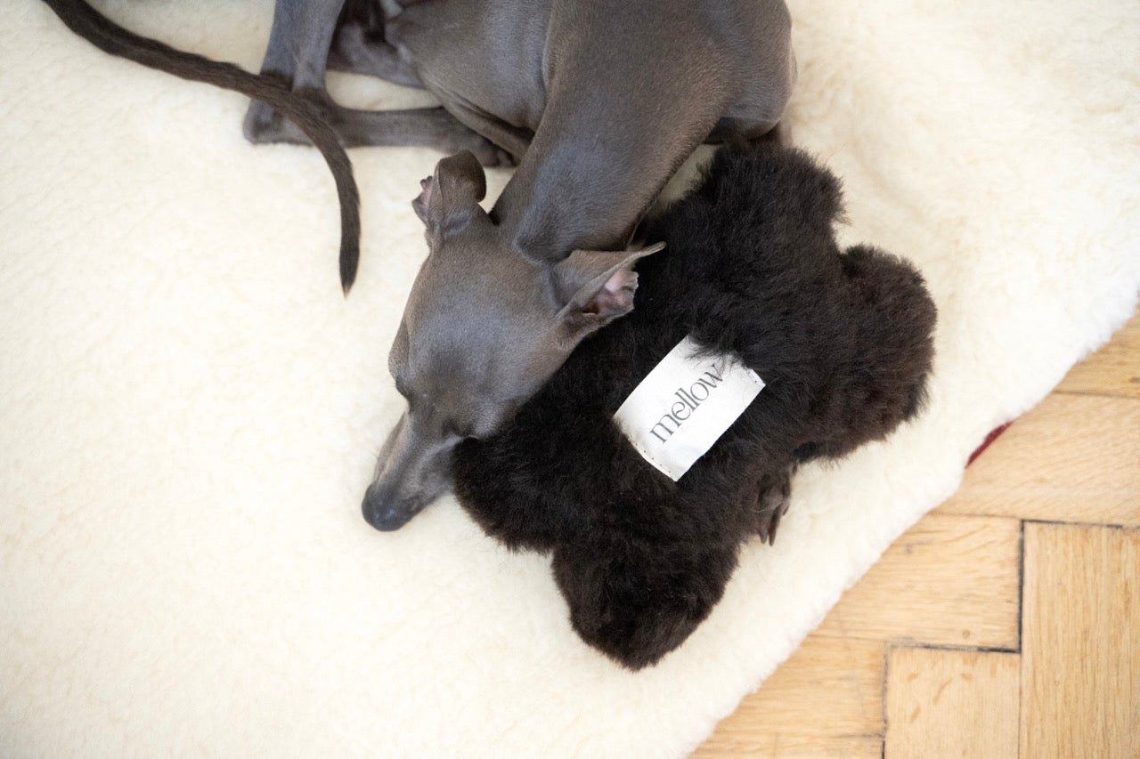 Wooly mat - carré ou rectangulaire - Blanc